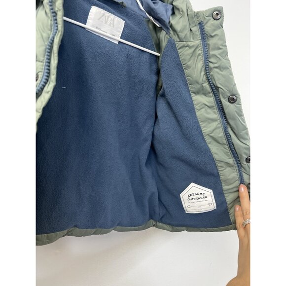Zara Baby Boy Puffer Jacket 9-12M - Picture 4 of 11